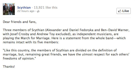 Scythian Facebook Post