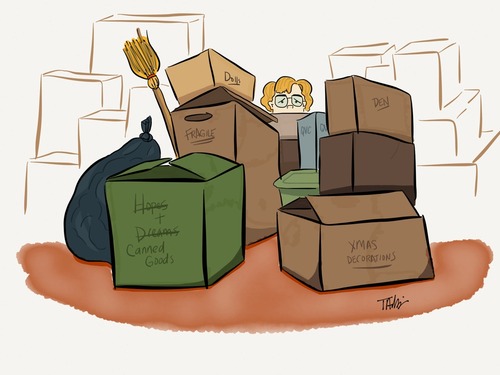 Stella saves everything.