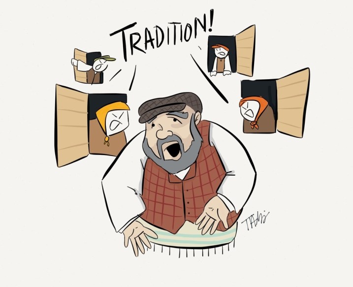 Tevye Breaks Tradition