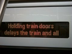 NYC Subway Sign by Irina Slutsky