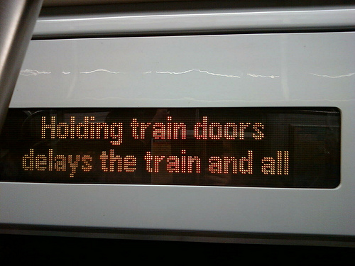 NYC Subway Sign by Irina Slutsky